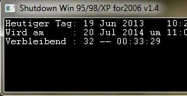 Shutdown 9x/XP